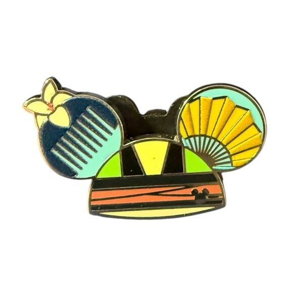 Disneyland Mulan Ear Hat Hidden Mickey Disney Park 2025 Pin Princess Wave B New - Picture 1 of 2